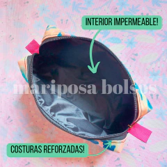 Cartuchera galáctica (interior impermeable) - Mariposa Bolsos