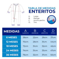 ENTERITO PIJAMERO MICROPOLAR AOSHIMA en internet