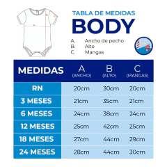 BODY COMBINADO VERDE Y AZUL - PUERTO BEBE