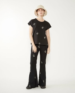 REMERA SELVA- NEGRO (POTY341)