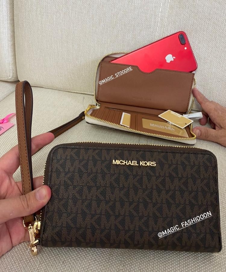 Cartera mk cafe Clearance