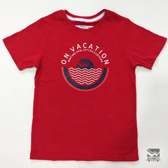 Remera M/C On Vacation - 502N