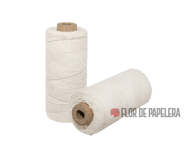 HILO DE ALGODON NATURAL BOBINA 300GR X1U HILO DE ALGODON NATURAL BOBINA 300GR X1U