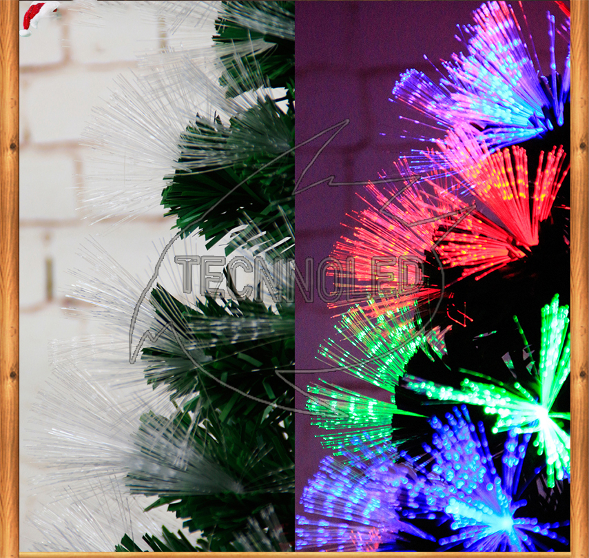 Árvore de Natal Led 1,20MT Fibra Ótica 8 Funções RGB Bivolt Árvore de Natal Led 1,20MT Fibra Ótica 8 Funções RGB Bivolt