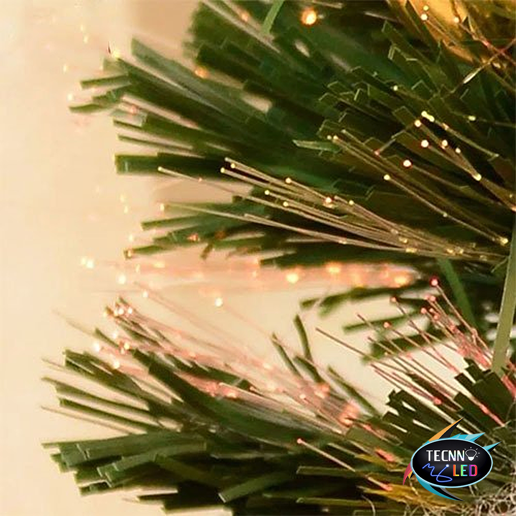 Árvore de Natal Fibra Ótica Led RGB 60cm Bivolt Árvore de Natal Fibra Ótica Led RGB 60cm Bivolt