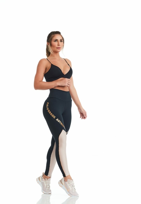 Legging Vestem Cosmos Rosa Romance - Linea Fitness & Beachwear