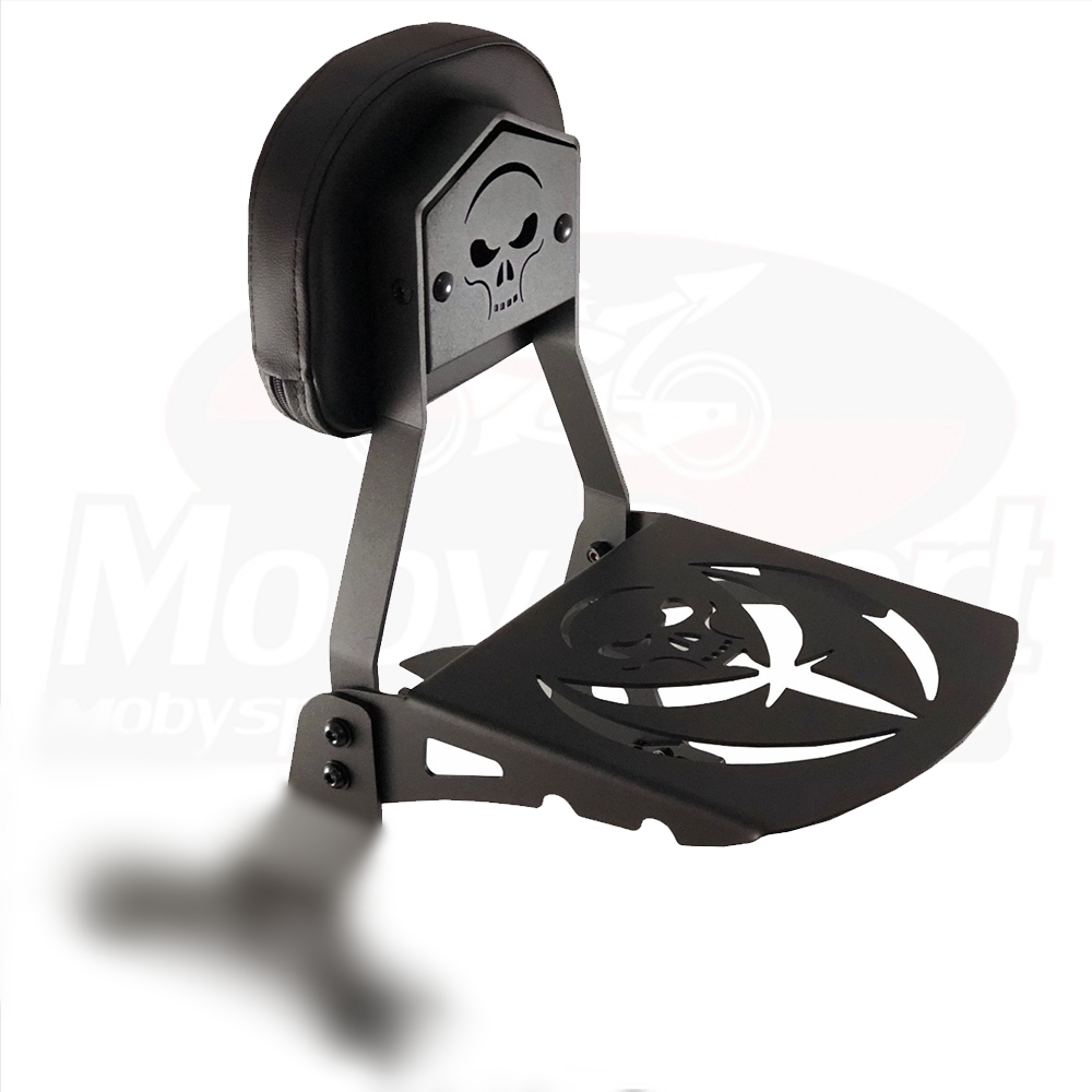 Sissy Bar Preto Hd Fat Bob 2018 A 2020 Jj Custom Sbe36