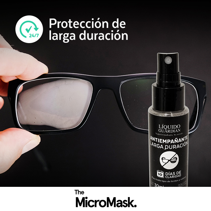 ANTIEMPAÑANTE LIQUID GUARD 30ml - IDEAL ANTEOJOS, CASCOS DE MOTO