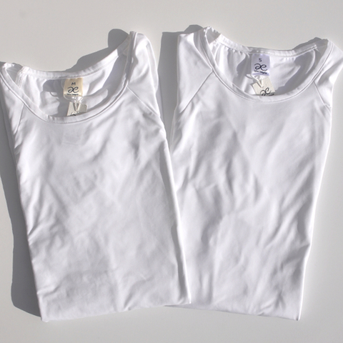 Camiseta térmica blanca Hombre pack x 2