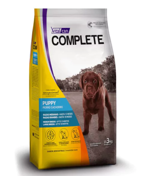 Vital Can Complete Perro Puppy Cachorro Razas Medianas y Grandes 20Kg