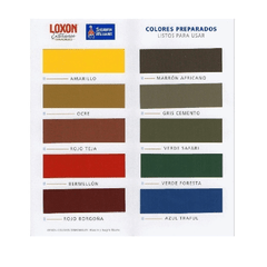 Loxon Larga Duración Exterior Mate Colores X 1 Lts - comprar online