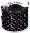 Fita de Gorgurão Estampada Marcas Famosas/Grife 38mm - comprar online