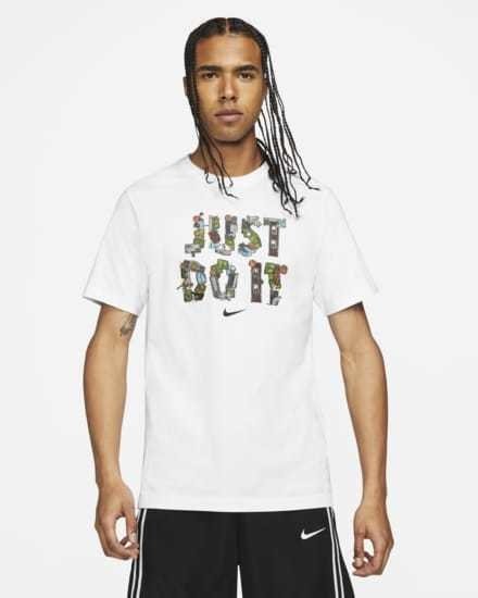 Camiseta Nike Sportswear Just Do It Masculina Branca