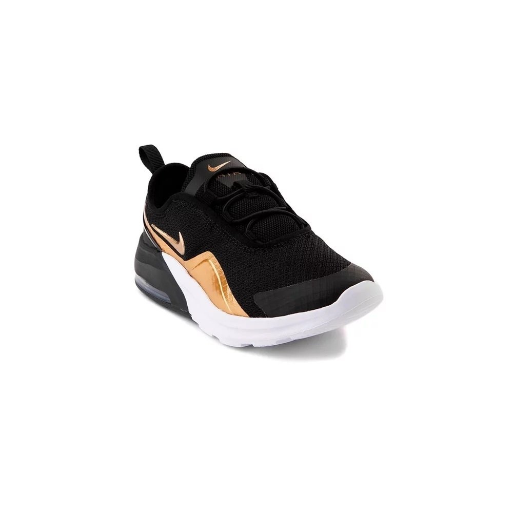 nike infantil preto e dourado