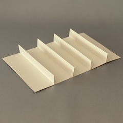 Imagen de Pack x 6 u BOX PREMIUM DEGUSTACION con VISOR y DIVISIONES (29.5x20.5x5 cm) (Modelo DONUTS V + DIV)
