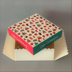 Pack x 6 u FELIZ 04 - M TAR FELIZ CUMPLE (25x25x11 cm) DESAYUNOS / TORTAS