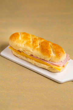 baguetin jamon y queso sin tacc