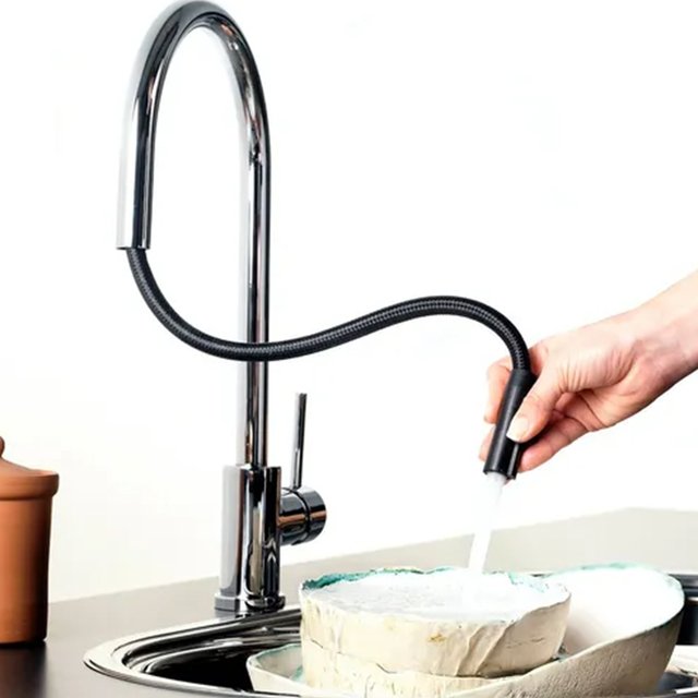 Grifería Monocomando Cocina Griferia Fv Flow Fv Temple Monocomando