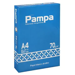 RESMA PAMPA 70G. A4 21.00x29.70