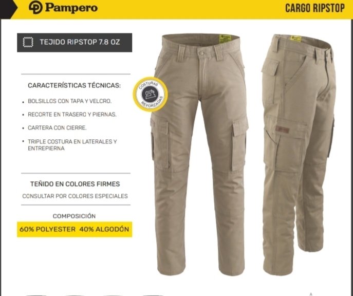 Pantalón cargo Ripstop