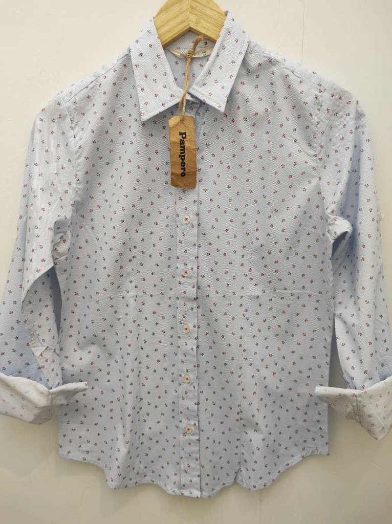 Camisa Maizani Poplin Elastizada