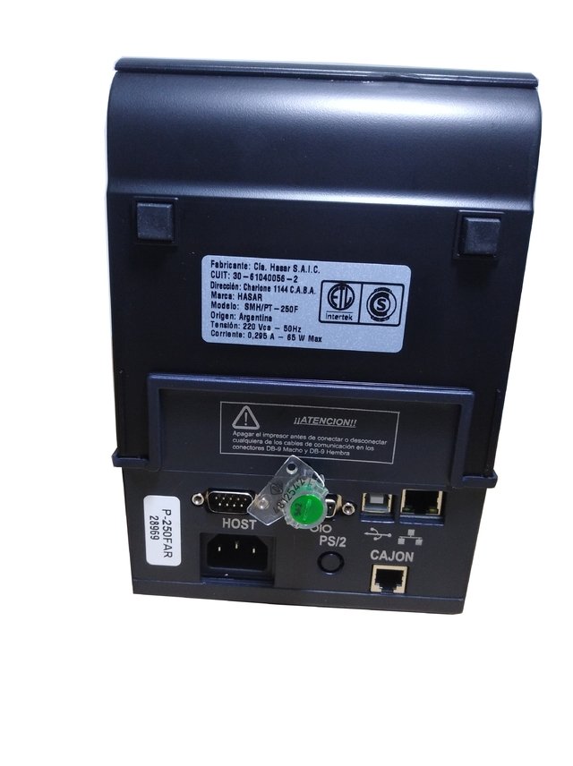 CONTROLADOR FISCAL HASAR P250 FAR