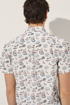 Palm Sprinf Shirt PENGUIN - comprar online