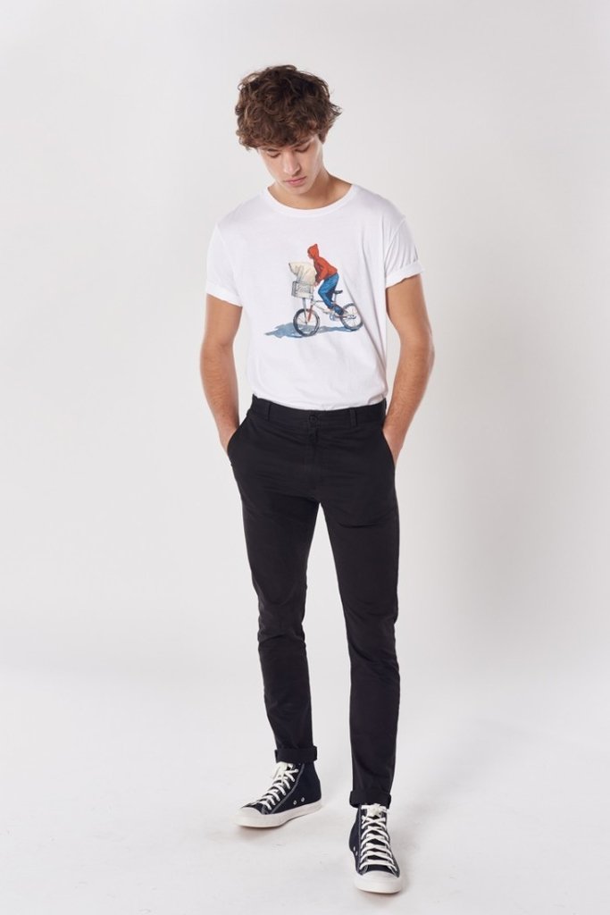 Pantalón Verde BENSIMON Chino Rock - Comprá Ahora | Dafiti Argentina