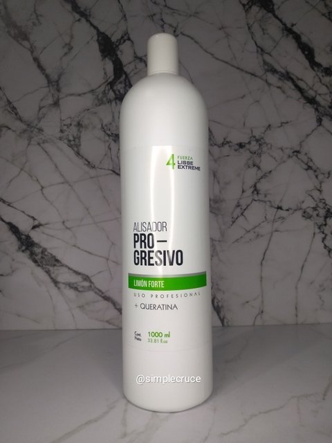 Lisse extreme - Alisado progresivo x250ml fuerza 4 Limón Forte