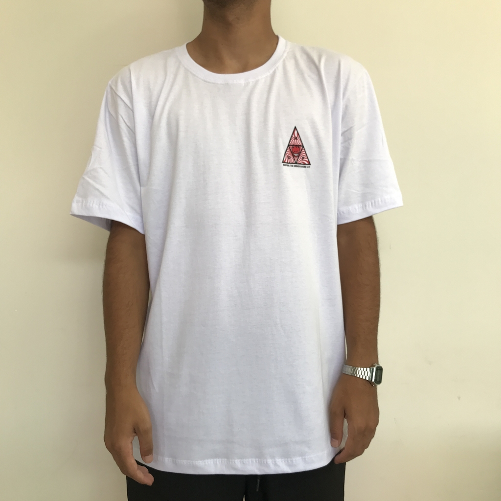 camiseta huf branca