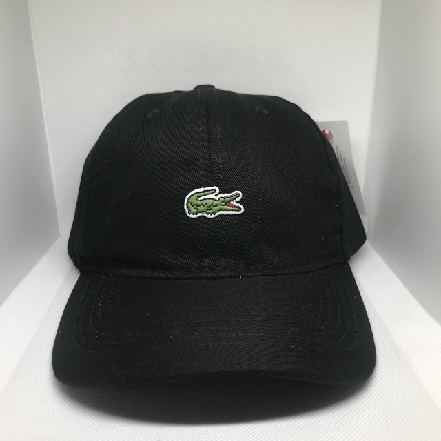 Boné Lacoste Mini Croc Preto - Corre de Londrina