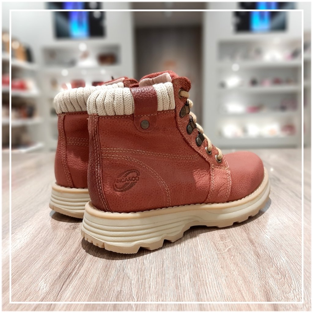 Borcego cuero Anca \u0026 Co Lisboa - Milano Calzados \u0026 Co