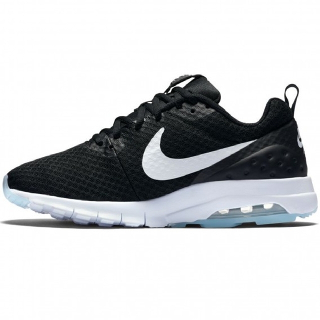 Nike Mens Air Max Motion Running Shoes Black/White, 48% OFF