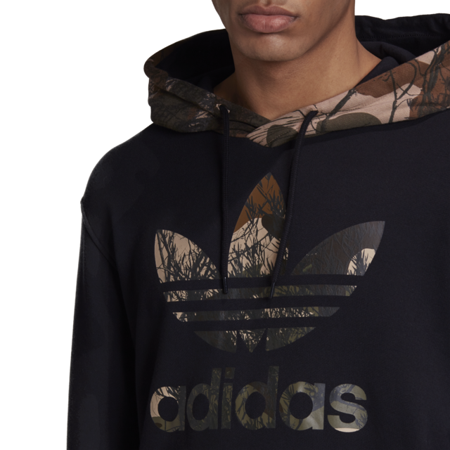 adidas Buzo Essentials French Terry Camo-Print - Verde | adidas Argentina