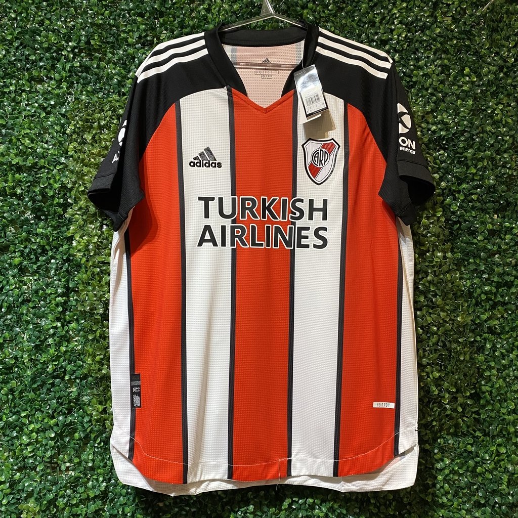 CAMISETA RIVER PLATE 2021- SUPLENTE - TELA HEATRDY - REPLIC. EXACTA
