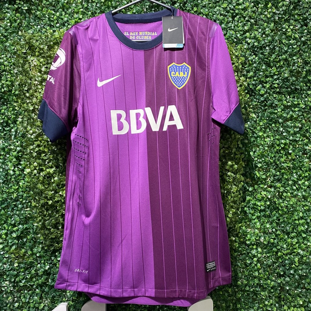 CAMISETA BOCA 2011/12 - VIOLETA / NIKE - Futbolero