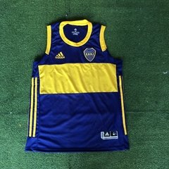 MUSCULOSA BOCA 2021 - BÁSQUET - ADIDAS REPLIC.