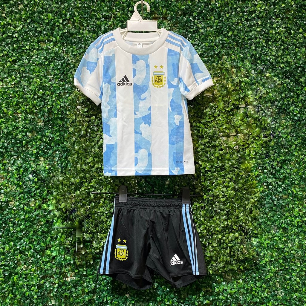CONJUNTO CAMISETA Y SHORT AFA 2021 - BEBE NIÑO