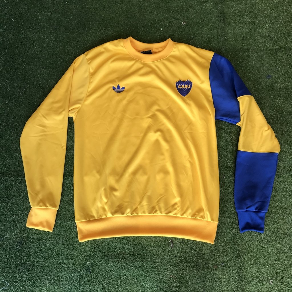 BUZO RETRO BOCA / MANGA - Comprar en Futbolero