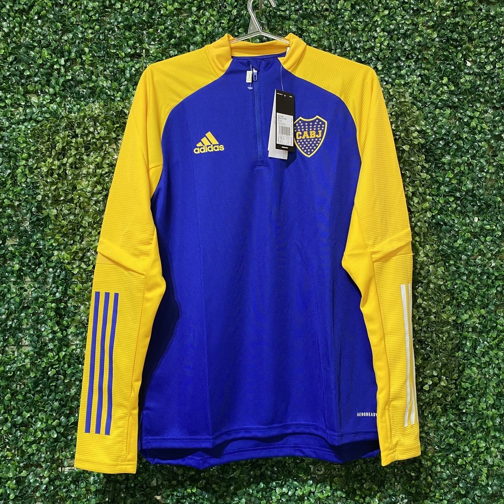 BUZO ENTRENAMIENTO BOCA JUNIORS - AZUL/ ADIDAS 2021
