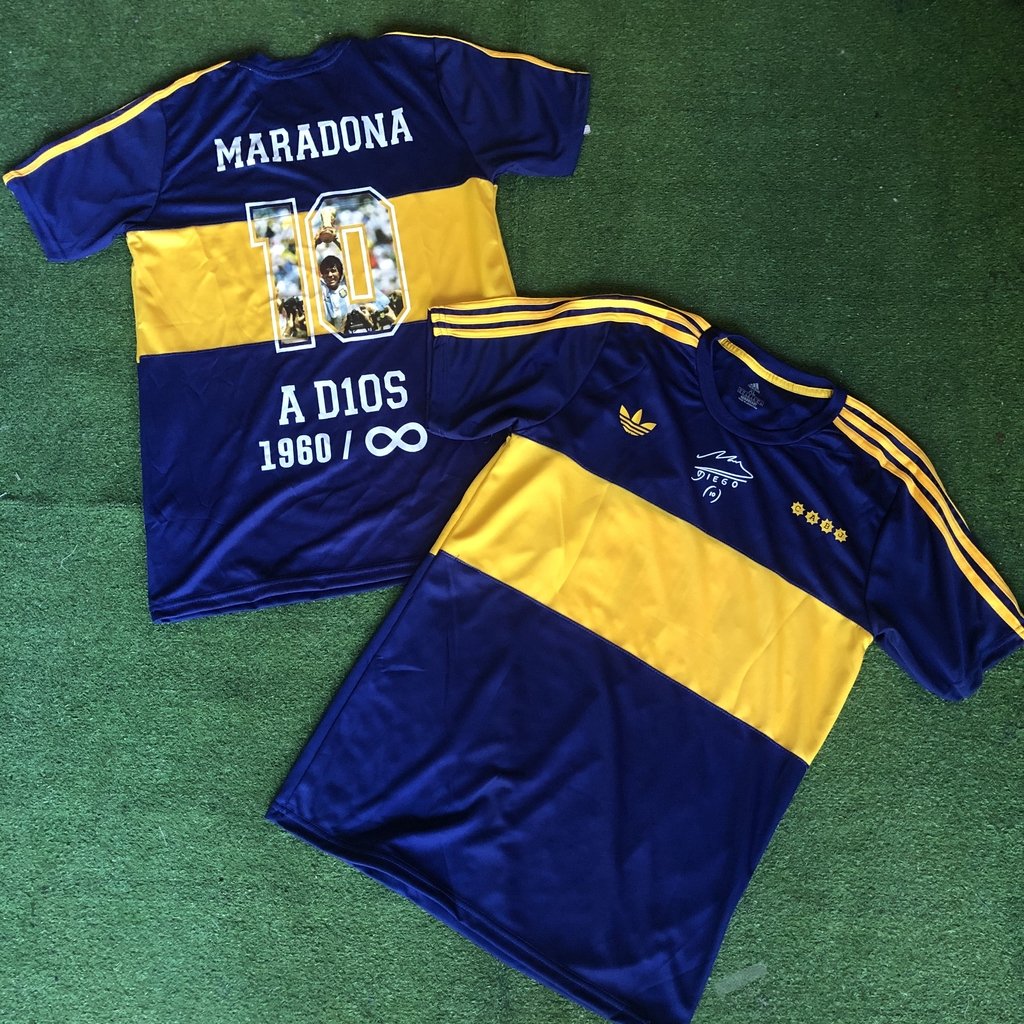 CAMISETA BOCA 1981 - HOMENAJE DIEGO MARADONA