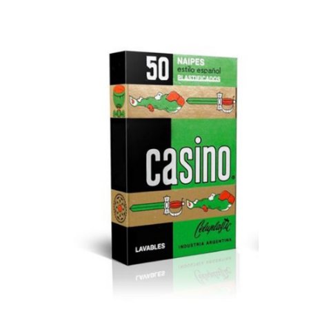 NAIPES CASINO CELUPLASTIC 50