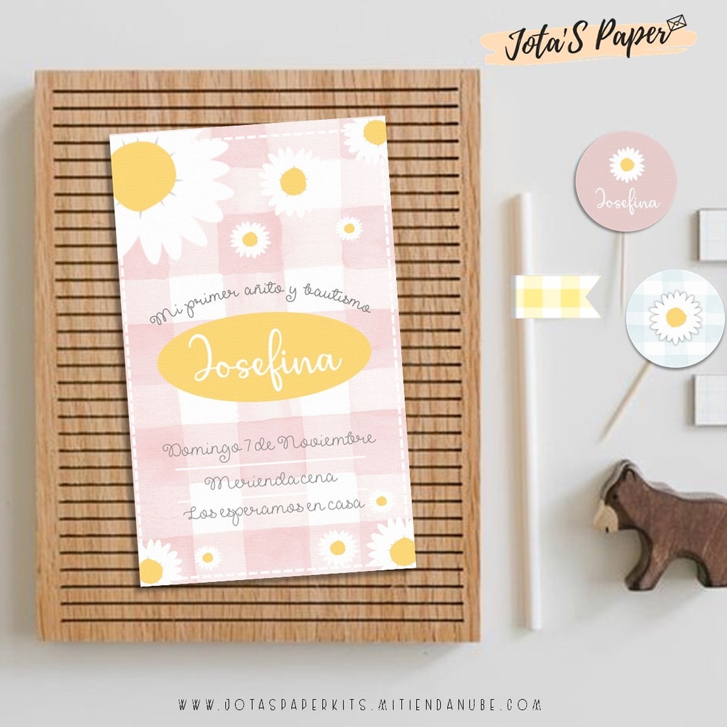Kit Imprimible MARGARITAS - Comprar en Jotas Paper Kits