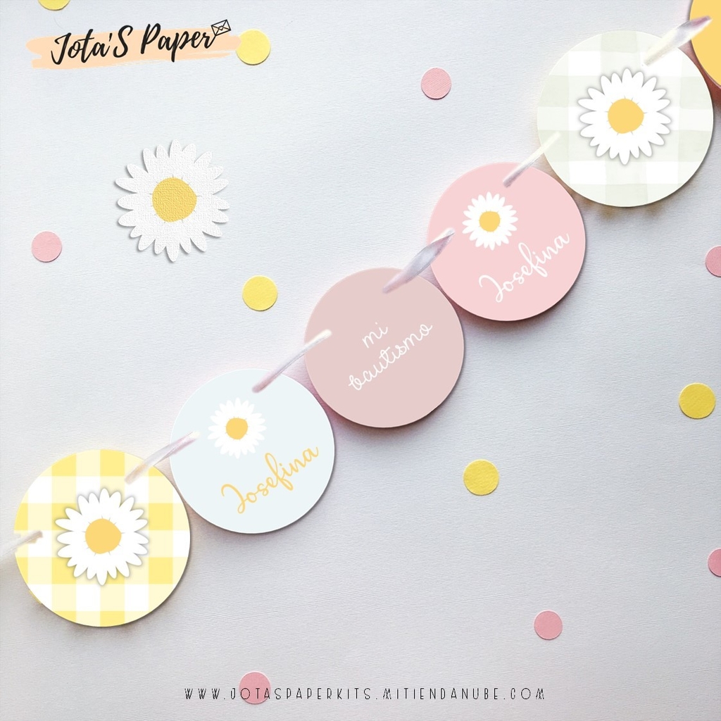 Kit Imprimible MARGARITAS - Comprar en Jotas Paper Kits