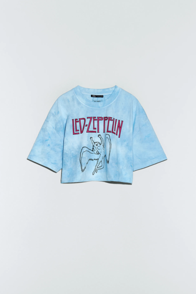 Camiseta Tie Dye Led Zeppelin Zara - DESIRA.ba