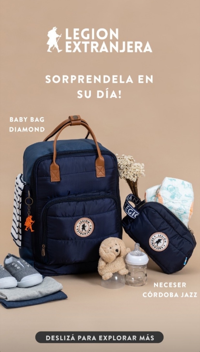 Mochilas maternales legion extranjera new arrivals