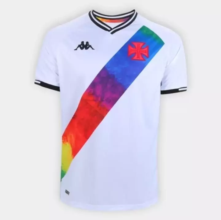 Camisa Vasco LGBT masculina Tamanhos Especiais