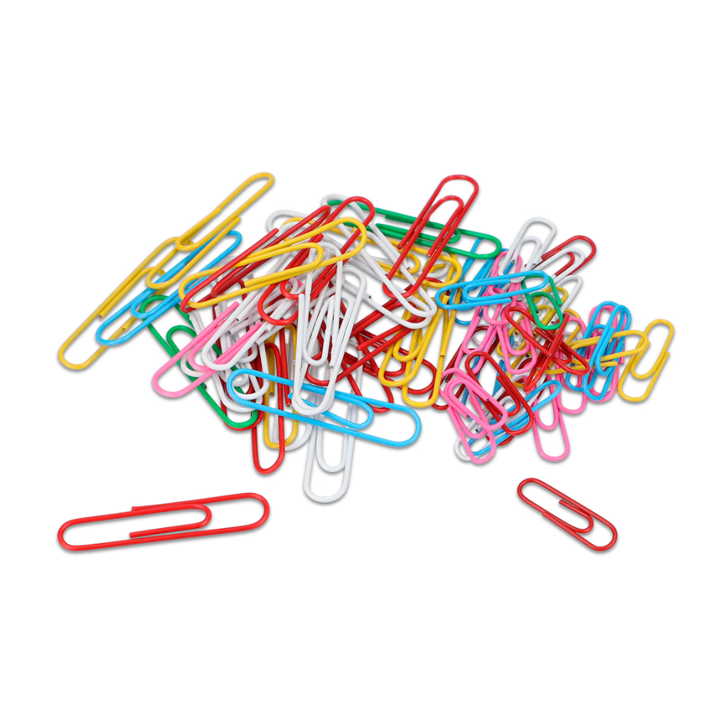 Clips N°4 (33mm) Metálicos Color Ezco X 100 Unidades