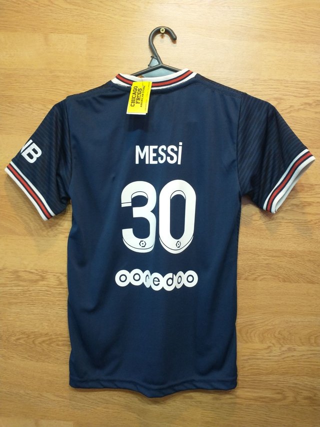 Camiseta PSG Paris Saint Germain Messi niño G251•