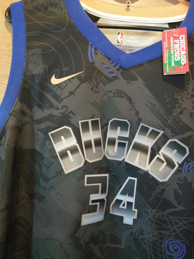 Camiseta NBA Aeroswiet Milwaukee Bucks B178 o